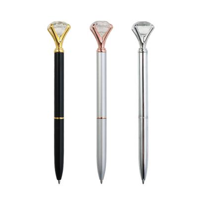 China office & 2020 Slim Metal Body Twist Ballpoint Pen Customized Logo Black White School Pen Gift Promotional Ballpoint Pen for sale