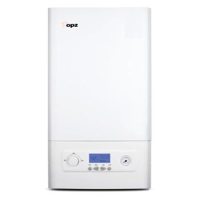 China VERTICAL 16kw 20kw 22kw 24kw 26kw 30kw 32kw ​​natural gas gas combi wall mounted boiler for sale