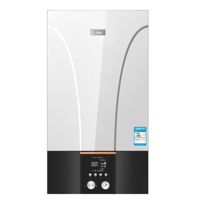 China 220v 50hz 16kw 24kw 28kw 32kw ​​VERTICAL wall hung gas combi boiler for hot water and room heating for sale