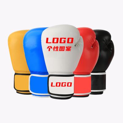 China Durable In Sale Fitness Wholesale Custom Weighted PU Microfiber Leather Boxing Gloves for sale