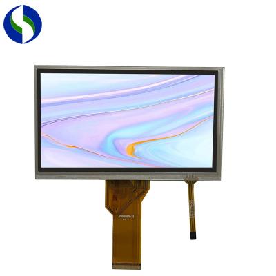 China LCD module 800*480 RGB 24bit interface 7.0 INCH TFT LCD DISPLAY with 7.0 inch touch screen for sale