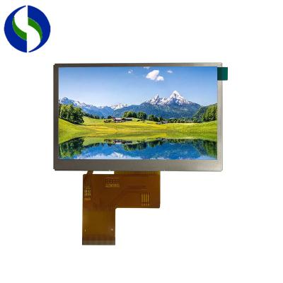 China 480*272 4.3 INCH TFT LCD DISPLAY 24 bit RGB interface with optional touch screen 4.3 inch for sale