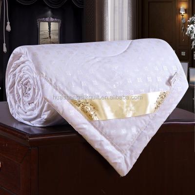 China Home Design Luxury Hand MadeTussah Eco-Friendly Best Selling Silk Comforter for sale