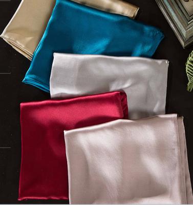 China Anti-Apnea 100% Mulberry Silk Pillowcases 19mm 22mm Luxury Pillow Cases for sale