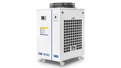 China CW-6100 Chiller industrial Equipo de refrigeración industrial para impresoras y moldeadores de plástico en venta