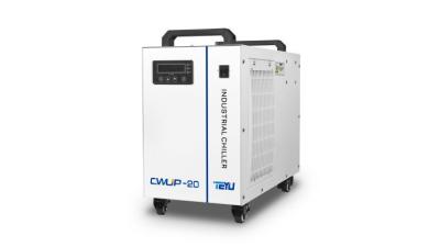 中国 CWUP-20 循環型UVレーザー冷却器 循環型水冷却器 ±0.1°C 安定性 RS485 通信 販売のため