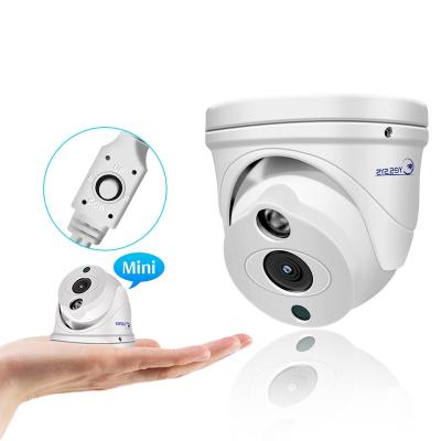 China NIGHT VISION 2.8mm Wide Angle 2MP 1080p 4 IN 1 Dome Security Turret Camera, AHD CVI TVI CVBS HD Full Color Night, Hik Compatible DVR for sale