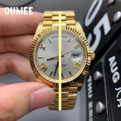 China Factory 904L Size 40mm Luxury Steel Movement GMT 3186 Automatic Date Customized Watch Bezel GMT Series Rollesxadlex Ceramic Watch for sale