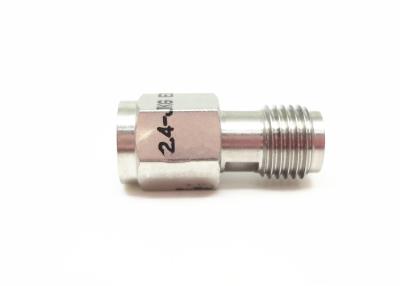 China Varón del acero inoxidable 2.4m m al adaptador recto femenino del MMW RF de la onda de milímetro en venta