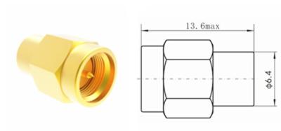 China 50Ohm SMA Male RF Matched Load/Termination DC-18GHz 1 Watt Power for sale