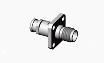 Cina K2.92 connettore coaxiale RF in acciaio inossidabile a 4 fori femminile per cavo MF30/MF30A/TLL40-1130A in vendita