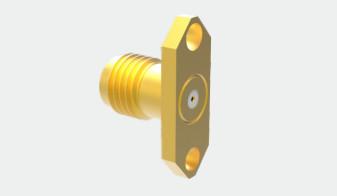 Китай Аэросептическое применение SMA латунь Золотопокрытый женский RF Коаксиальный соединитель продается