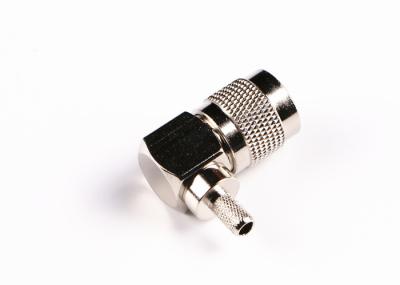 China Conector coaxial eléctrico de ángulo recto del RF del conector femenino del zócalo TNC RF en venta