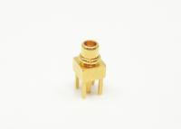 Китай Импеданс соединителей коаксиального кабеля 50Ω монтажной платы MMCX PCB Staight небольшой продается
