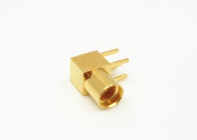 China Conector do co-axial do conector do ângulo direito do anteparo MMCX do friso tipo reto do micro à venda