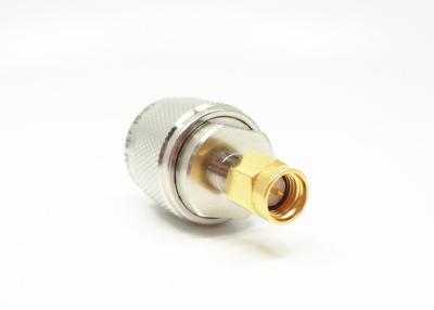 Китай Высокий надежный мужчина n к переходнику 50Ohm диэлектрическому PTFE RF мужчины SMA для инструментирования продается