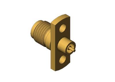 China conector de anteparo fêmea de 2.92mm Jack Millimeter Wave RF à venda