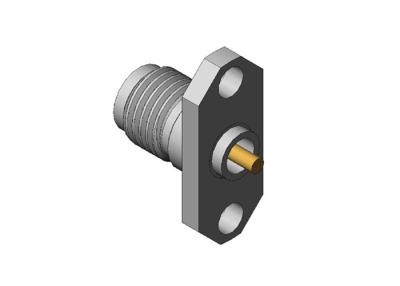 중국 50Ohm RF 2.92mm 코아시얼 커넥터 스테인리스 스틸 타입 K 여성 판매용