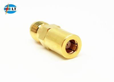 Китай Прецизионный позолоченный прямой адаптер RF SMA Female to SMB Female Coax Adapter продается