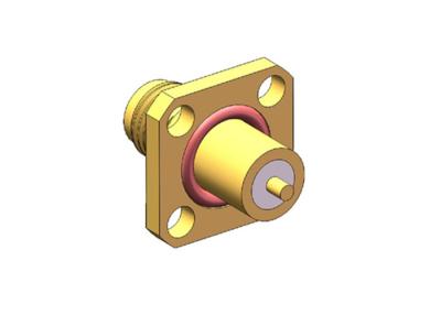 Chine Type de SMA connecteur femelle hermétiquement scellé de rf pour semi Flex Cable pour l'antenne des véhicules à moteur à vendre