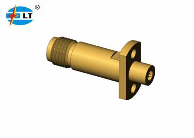 China conector fêmea da onda de milímetro de 50Ohm 3,5 milímetro Jack Connector Gold Plated RF à venda