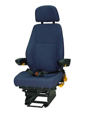 China Stylish and Premium Spring Leather Truck High Performance STYLE ISRI1000 Non-suspension Seat Seats for sale