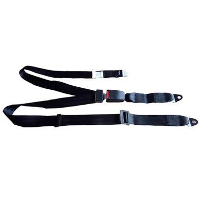 China Car Single Static Replacement 3Point Belt Bus Truck Passenger Safety Device European Standard Accessary Interior Seat Belt for sale