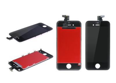 Cina Sostituzione LCD nera dello schermo di IPhone per la lente di vetro di 4s IPhone TFT in vendita