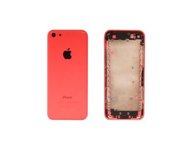 China 4 Inch IPhone Spare Parts , Iphone 5c Back Cover Replacement Red Color for sale