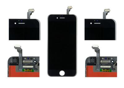 Cina colori nero LCD 1334 x delle parti di riparazione dell'esposizione dell'iPhone 6 326ppi pixel 750 per IPhone in vendita