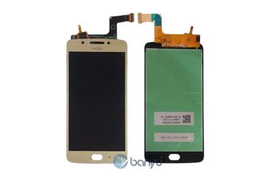 Cina TFT Glod a 5,0 pollici Motorola scherma la sostituzione per le parti di riparazione dell'affissione a cristalli liquidi di Moto G5 in vendita