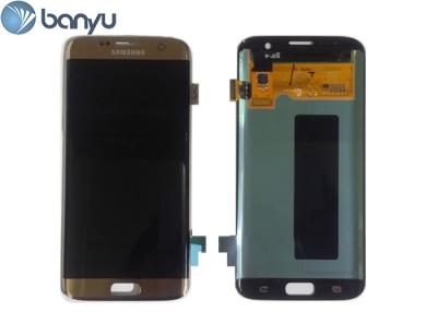 Cina Sostituzione LCD dello schermo di Samsung di multi tocco dell'oro per il grado del AAA del bordo di Samsung S7 in vendita