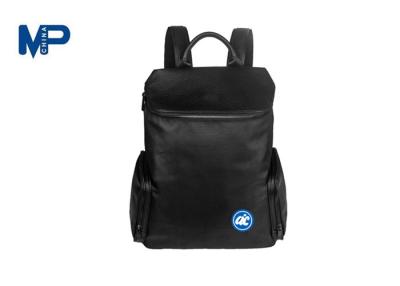 China Bolso que viaja de la mochila de la PU de la escuela del ocio de moda impermeable para hombre del negro en venta