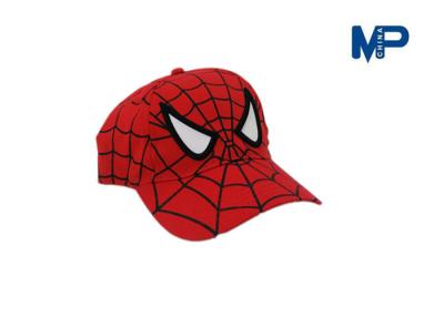 China Unisex Spiderman Men Personalized Baseball Caps , Adults Custom Embroidered Baseball Hats for sale