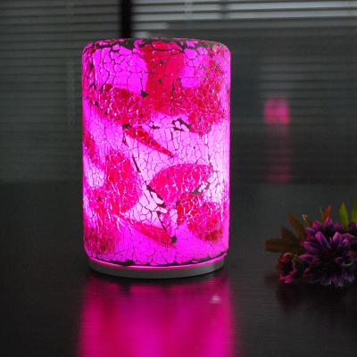 China Modieus intelligent ver glas 90*140mm van het barstpatroon grootte LEIDENE schemerlamp. Te koop