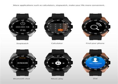 Cina Pressione sanguigna materiale impermeabile/cardiofrequenzimetro del cinturino dello Smart Watch TPU del LED in vendita