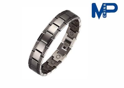 China Customizable Fashionable magnetic titanium metallic bracelets for girls for sale