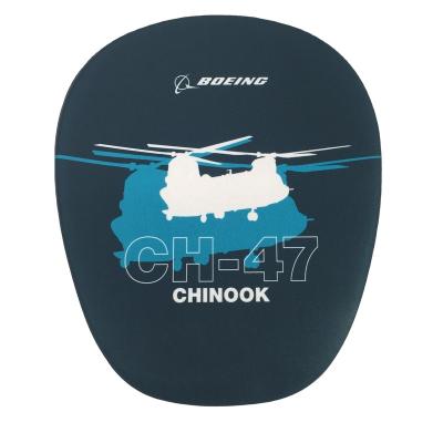 China With Flat Smooth Superfine Memory Foam Fiber Ergonomic Wrist Rest Design Mouse Pad for sale