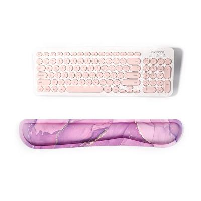 China With Wrist Rest Marble Keyboard Pad With Wrist Rest for sale