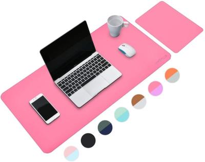 China Double-Sided Multi-Function Office Mouse Pad Desktop Pad Durable Waterproof Blotter Protector Desk Pad for sale