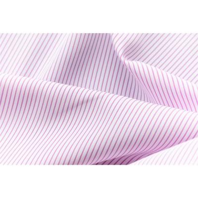 China SOFT ENDING and gentle price sensitive woven yarn dye freedom solid plain poplin stripe fabric for sale