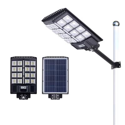 China 6500 lumens road ABS energy saving body integrated solar street light control with led driver for sale