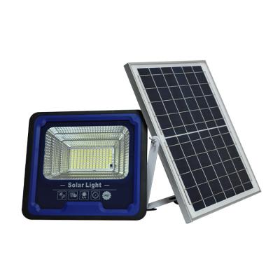 China New Design IP65 Outdoor Brightness Energy Saving Solar ABS Flood Brightness Led Waterproof 200 Watt Solar Flood Light for sale