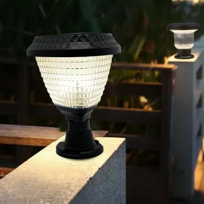 China Newest Hot Selling 2022 Energy Saving Solar Powered Garden Outdoor IP65 Waterproof Bollard Post Led Pillar Light for sale