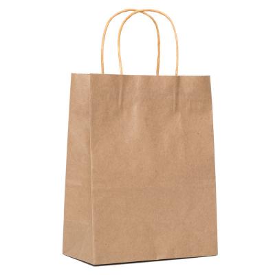 China Recyclable Custom Logo For Bag Handle Color Kraft Paper Black Twisted Bag Coffee for sale