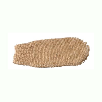 China Natural Body 100% Hemp Bath Gloves for sale