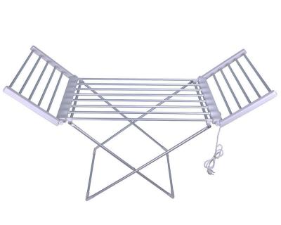 China Traditional Electric Heated Clothes Drying Racks Home Uses Foldable Clothes Heated Racks for sale