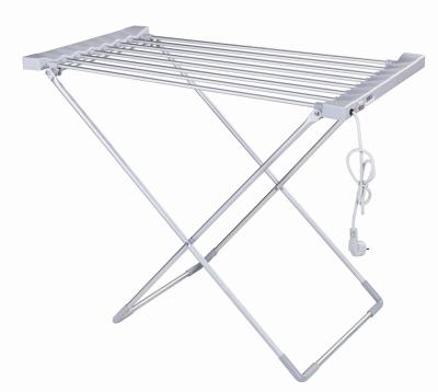 China Foldable Electric Drying Rack Stand Clothes Rack Standing Heating Drying Radiator for Family Hotel Kitchen for sale