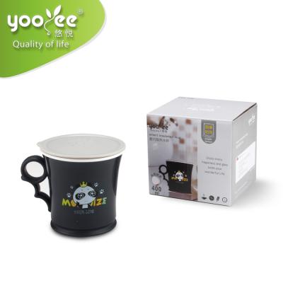 China Sustainable New Design Promotional Gift Plastic Mug With Handle for sale