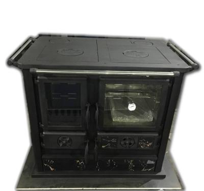 China Traditional cast iron wood cook stove with oven for sale